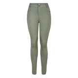 Hoof & Haute Women's Horse Riding Pants Side Zipper Pockets | Knee-Patch Breeches | Equestrian Performance for Women