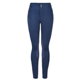 Hoof & Haute Women's Horse Riding Pants Side Zipper Pockets | Knee-Patch Breeches | Equestrian Performance for Women
