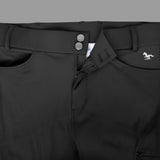 Hoof & Haute Women's Horse Riding Pants Side Zipper Pockets | Silicone Full-Seat Breeches | Equestrian Performance