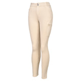 Hoof & Haute Women's Horse Riding Pants Side Zipper Pockets | Silicone Full-Seat Breeches | Equestrian Performance