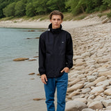 Rain Jacket Waterproof Hooded Light Weight Windbreaker