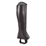 Premium Leather Half Chaps, crafted from high-quality leather with a refined, polished finish. Free Leather Gloves included!