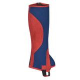 Neoprene Equestrian Half Chaps. Colorful and Stylish. Lightweight and Breathable. YKK zipper. Free Gloves Included!