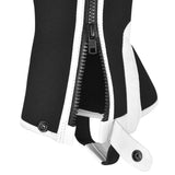 Neoprene Equestrian Half Chaps. Colorful and Stylish. Lightweight and Breathable. YKK zipper. Free Gloves Included!
