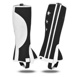 Neoprene Equestrian Half Chaps. Colorful and Stylish. Lightweight and Breathable. YKK zipper. Free Gloves Included!